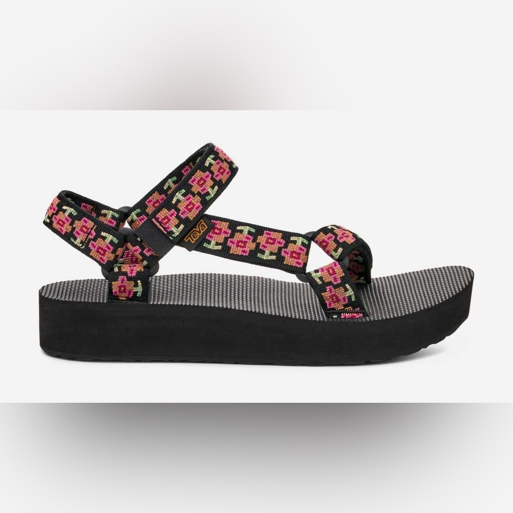 Teva Midform Universal Sandals Bold Floral Rosebloom 7 - Picture 3 of 3